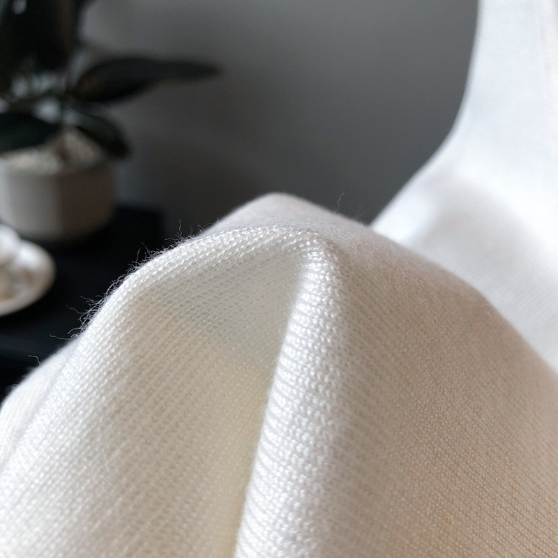 Camisoles Tanks Striped Knitted Crop Camis White Black Summer Casual Women Tank Tops 230413