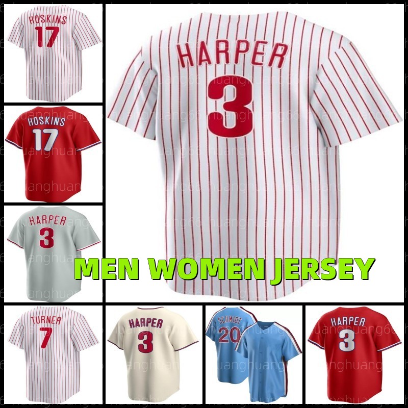 Bryce 7 Trea Turner Harpe 3 Baseball Jersey Nick Castellanos J.T. Realmuto Kyle Schwarber Matt Strahm Hoskins Aaron Nola Alec Bohm Vierling Stubbs, Men jersey 
Bryce 7 Trea Turner Harpe 3 Baseball Jersey Nick Castellanos J.T. Realmuto Kyle Schwarber Matt Strahm Hoskins Aaron Nola Alec Bohm Vierling Stubbs, Men jersey