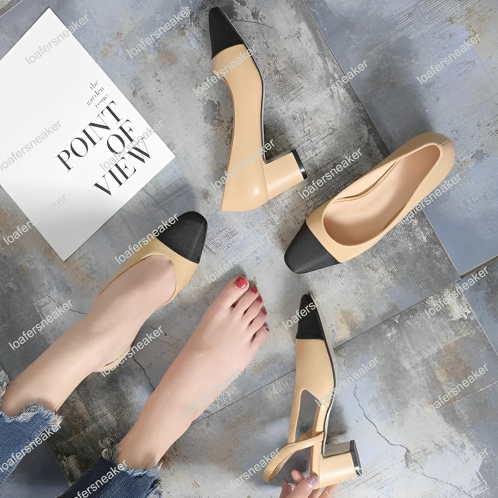 sandals flat thick heels matching color high heelsHigh Heels Fashion Shoes Genuine Leather Chunky Heel Slingbacks Sandals, Black
sandals flat thick heels matching color high heelsHigh Heels Fashion Shoes Genuine Leather Chunky Heel Slingbacks Sandals, Black