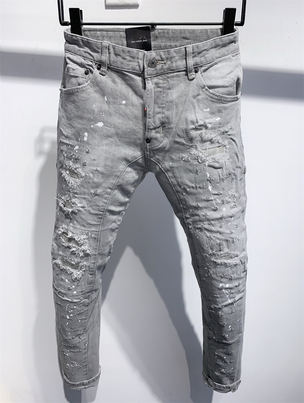 Men Denim Cool Guy Designer Long Jeans Embroidery Pants Holes Trouser DSQ2 D2 Dsquared2 Dsquared 2 Italy Size 44-54 #A229, A229
Men Denim Cool Guy Designer Long Jeans Embroidery Pants Holes Trouser DSQ2 D2 Dsquared2 Dsquared 2 Italy Size 44-54 #A229, A229