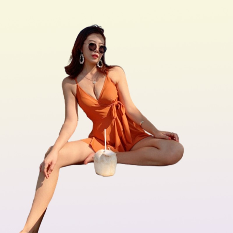 Fast delivery Women039s Tummy Control One Piece Swimsuit Swimdress Skirted Bathing Suit Y2008249881498