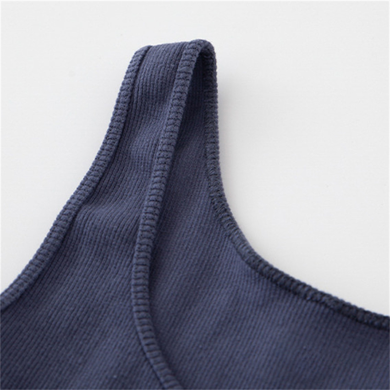 Camisoles Tanks PUWD Vintage Women Soft Cotton Slim Tank Summer Fashion Ladies Sleeveless Solid Short Tops Girls Chic Streetwear Top 230420