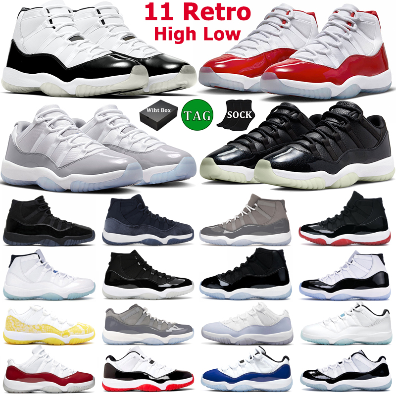 11 basketball shoes men women with box 11s Cherry Cool Cement Grey Jubilee 25th Anniversary Midnight Navy low 72-10 Yellow Snakeskin mens trainers sports sneakers, 31
11 basketball shoes men women with box 11s Cherry Cool Cement Grey Jubilee 25th Anniversary Midnight Navy low 72-10 Yellow Snakeskin mens trainers sports sneakers, 31