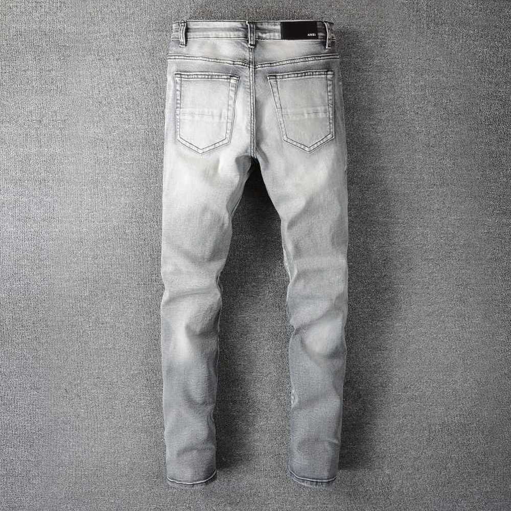 Pants Brand Street Fashion amirly Cool Stylish Leisure Ripped Men's Casual Hip Hop High Jeans Designer Worn Washed Ink Color Painting Slim Fi K4MJ, As shown in figure
Pants Brand Street Fashion amirly Cool Stylish Leisure Ripped Men's Casual Hip Hop High Jeans Designer Worn Washed Ink Color Painting Slim Fi K4MJ, As shown in figure