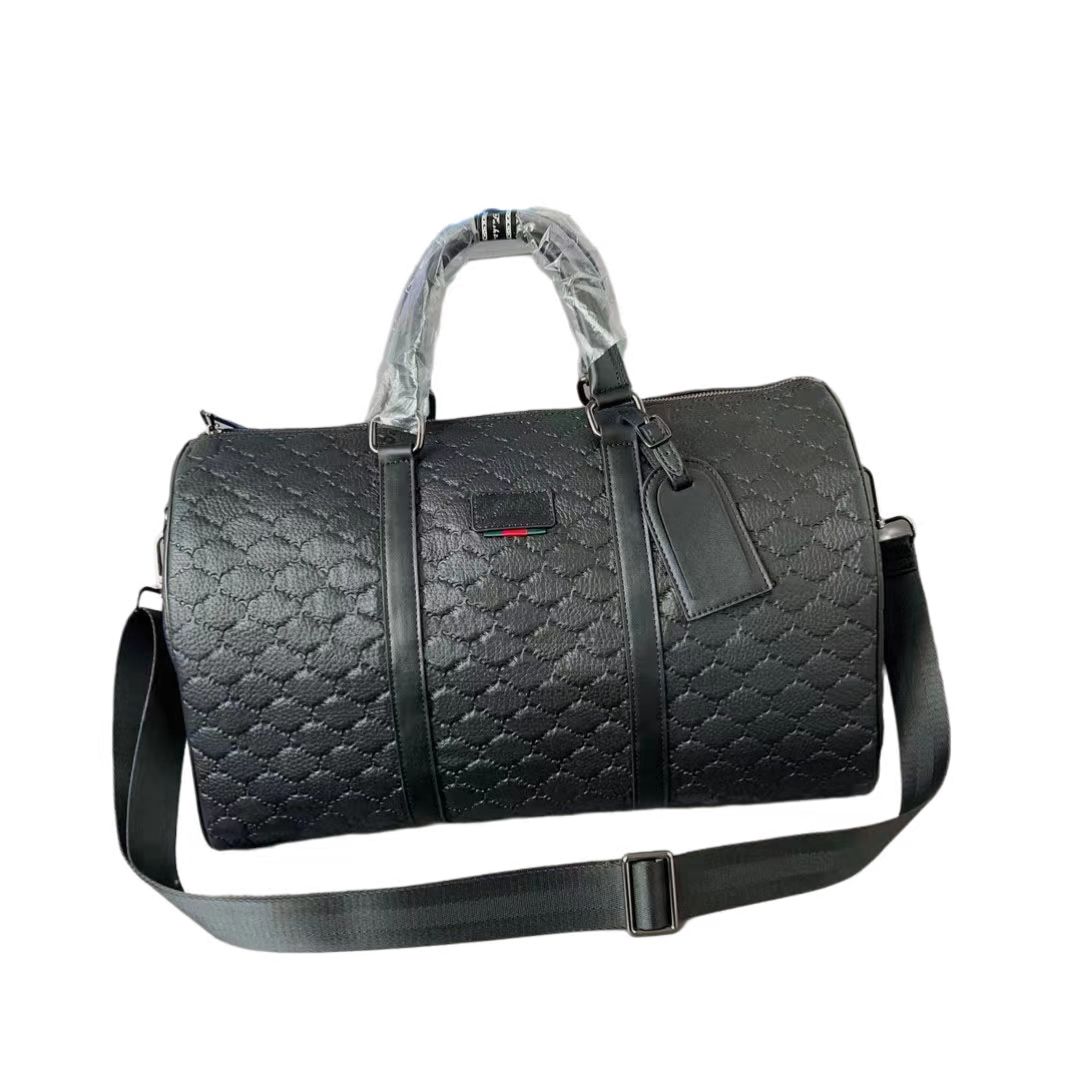 Duffle bag Classic 45cm Travel luggage for men real leather Top quality women crossbody totes shoulder Bags mens womens handbags, Black
Duffle bag Classic 45cm Travel luggage for men real leather Top quality women crossbody totes shoulder Bags mens womens handbags, Black