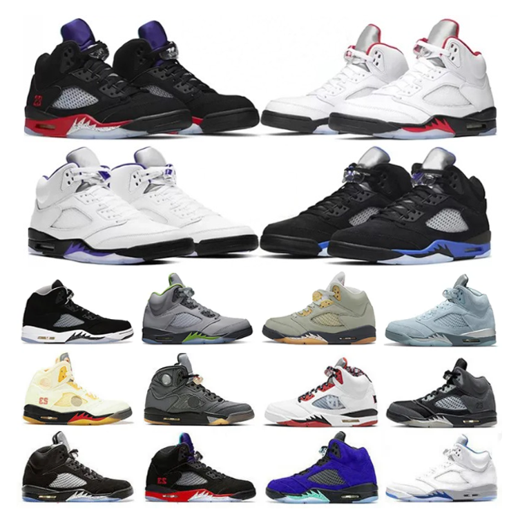 Jumpman 5 Basketball Shoes 5s UNC Green Bean Concord Pinksicle Easter Racer Blue UNC Georgetown Black Infrared Men Trainers Outdoor Sneakers, 15
Jumpman 5 Basketball Shoes 5s UNC Green Bean Concord Pinksicle Easter Racer Blue UNC Georgetown Black Infrared Men Trainers Outdoor Sneakers, 15