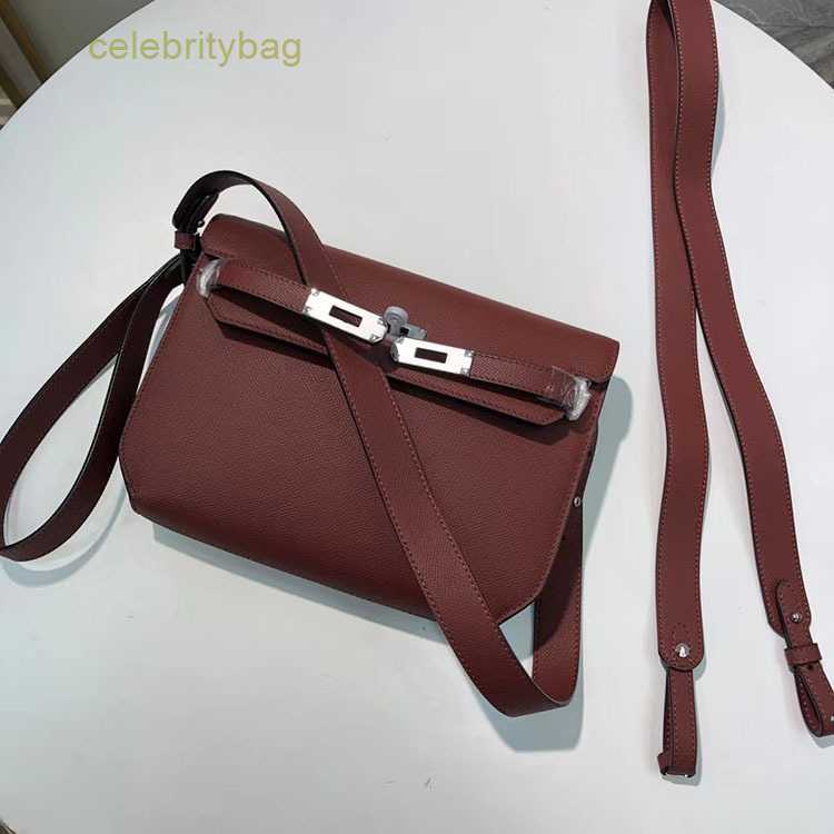 Designer Kellies Handbags Hemres Women's Cowhide Bag High Grade 100 Strap Hand Palmprint Small Square Large Capacity Handheld One Shoulder Crossbody 1 has logo ES8L, Bordeaux red
Designer Kellies Handbags Hemres Women's Cowhide Bag High Grade 100 Strap Hand Palmprint Small Square Large Capacity Handheld One Shoulder Crossbody 1 has logo ES8L, Bordeaux red