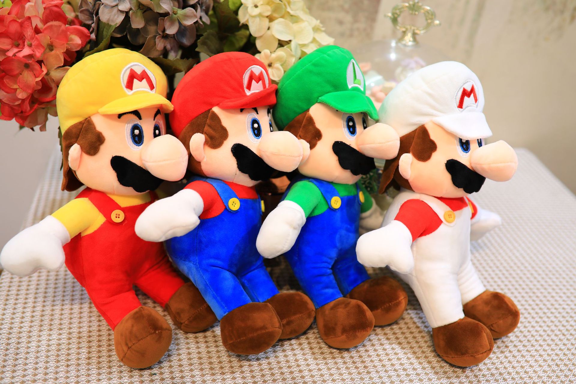38cm Fashion Cute Standing/sitting Bros Plush Toy Kawaii Stuffed Plush Pillow Festival Gift Doll kids toys, Standing mix
38cm Fashion Cute Standing/sitting Bros Plush Toy Kawaii Stuffed Plush Pillow Festival Gift Doll kids toys, Standing mix