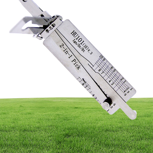 2025 new Lishi 3 in 1 HU64 Decoder and Pick012345678910118344770 Free shipping