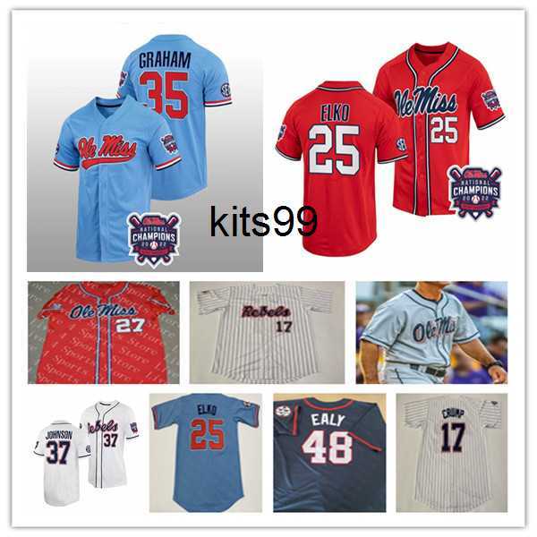 NCAA 2022 Ole Miss Rebels Baseball Jersey Tim Elko TJ McCANTS Anthony Servideo Kevin Graham Ben Van Cleve Jacob Gonzalez Justin Bench Loposer
NCAA 2022 Ole Miss Rebels Baseball Jersey Tim Elko TJ McCANTS Anthony Servideo Kevin Graham Ben Van Cleve Jacob Gonzalez Justin Bench Loposer