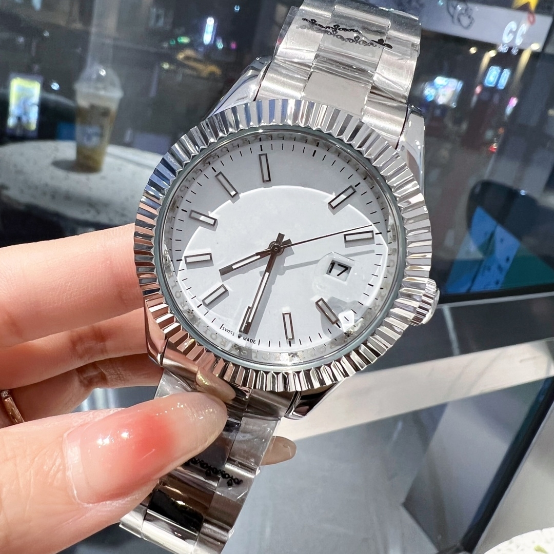 2023 Brand 41mm Men's automatic sports watches quartz movement luminous face refined stainless steel Wristwatches d11
2023 Brand 41mm Men's automatic sports watches quartz movement luminous face refined stainless steel Wristwatches d11
