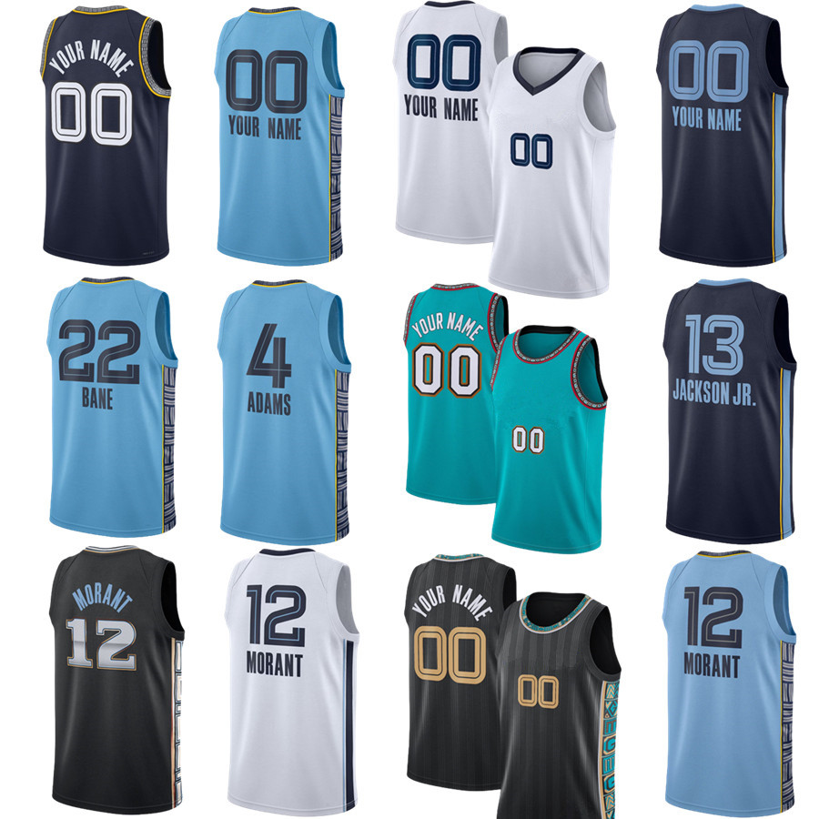 Men 12 Ja Morant Basketball Jerseys 24 Dillon Brooks 22 Desmond Bane 13 Jaren Jackson jr. 4 Steven Adams 21 Tyus Jones Brandon Clarke Ziaire Williams Jersey, Color 1
Men 12 Ja Morant Basketball Jerseys 24 Dillon Brooks 22 Desmond Bane 13 Jaren Jackson jr. 4 Steven Adams 21 Tyus Jones Brandon Clarke Ziaire Williams Jersey, Color 1