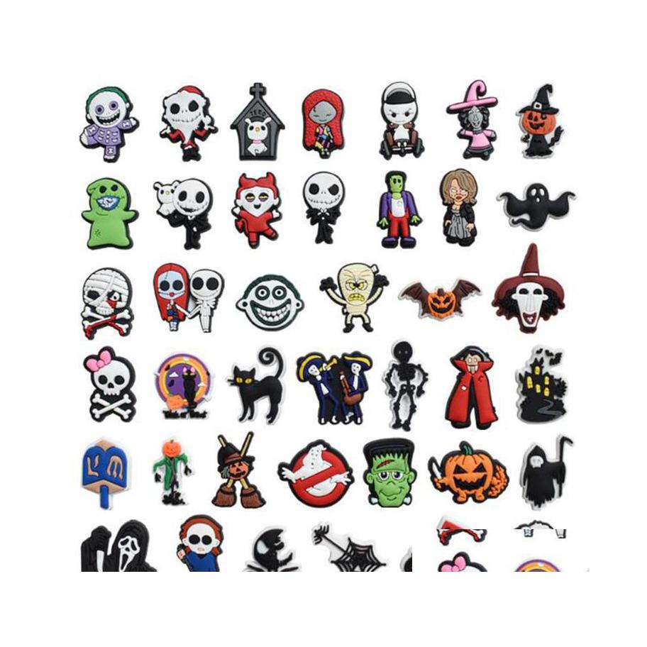 Shoe Parts Accessories Custom Logo Wholesale Designer Halloween Charm Black Clogs Croc Charms Drop Delivery Shoes Dh7K3
Shoe Parts Accessories Custom Logo Wholesale Designer Halloween Charm Black Clogs Croc Charms Drop Delivery Shoes Dh7K3