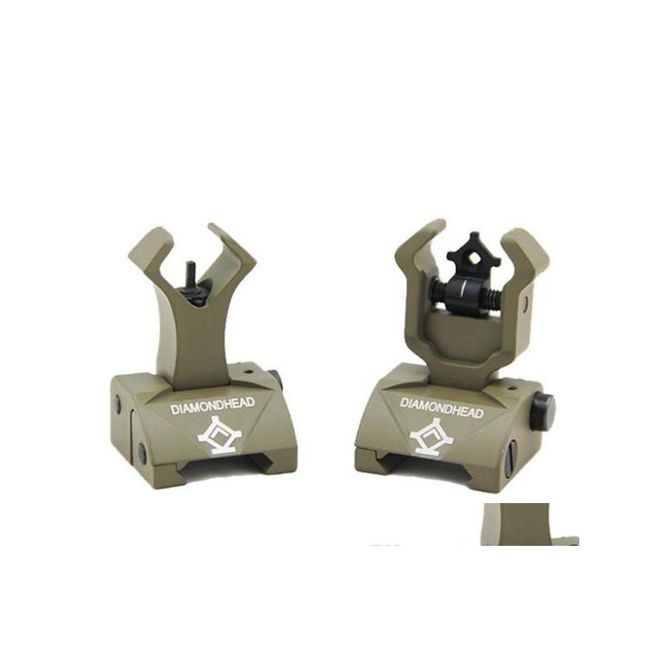 Others Tactical Accessories Combat Up Rear Front Sight Folding Iron Sights For Dropin Floating Handguards Picatinny Rail Drop Delive Dhw6X, Black
Others Tactical Accessories Combat Up Rear Front Sight Folding Iron Sights For Dropin Floating Handguards Picatinny Rail Drop Delive Dhw6X, Black