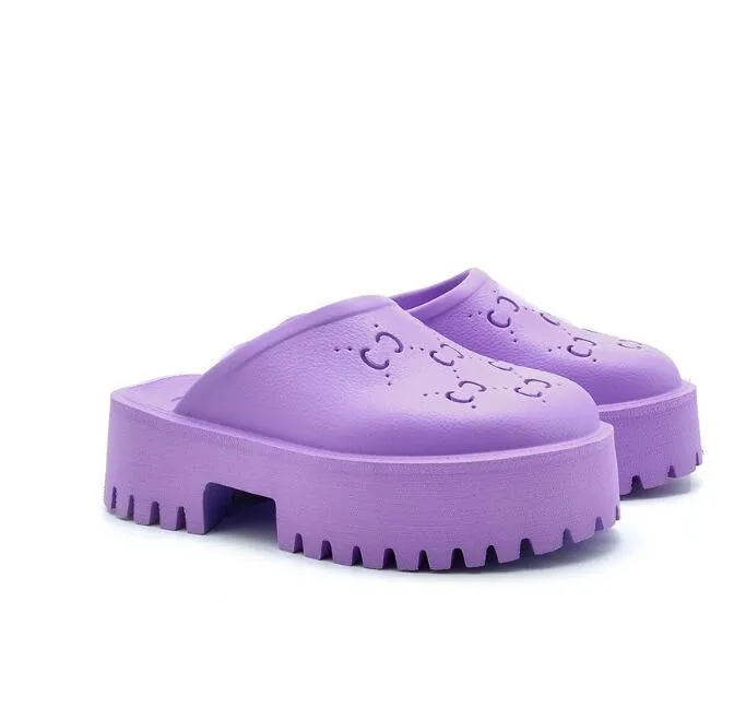 2023 classic luxury slippers brand Women's platform perforated sandal Summer Shoe Top designer womens slippers Candy colors Clear High Heel, 05 
2023 classic luxury slippers brand Women's platform perforated sandal Summer Shoe Top designer womens slippers Candy colors Clear High Heel, 05