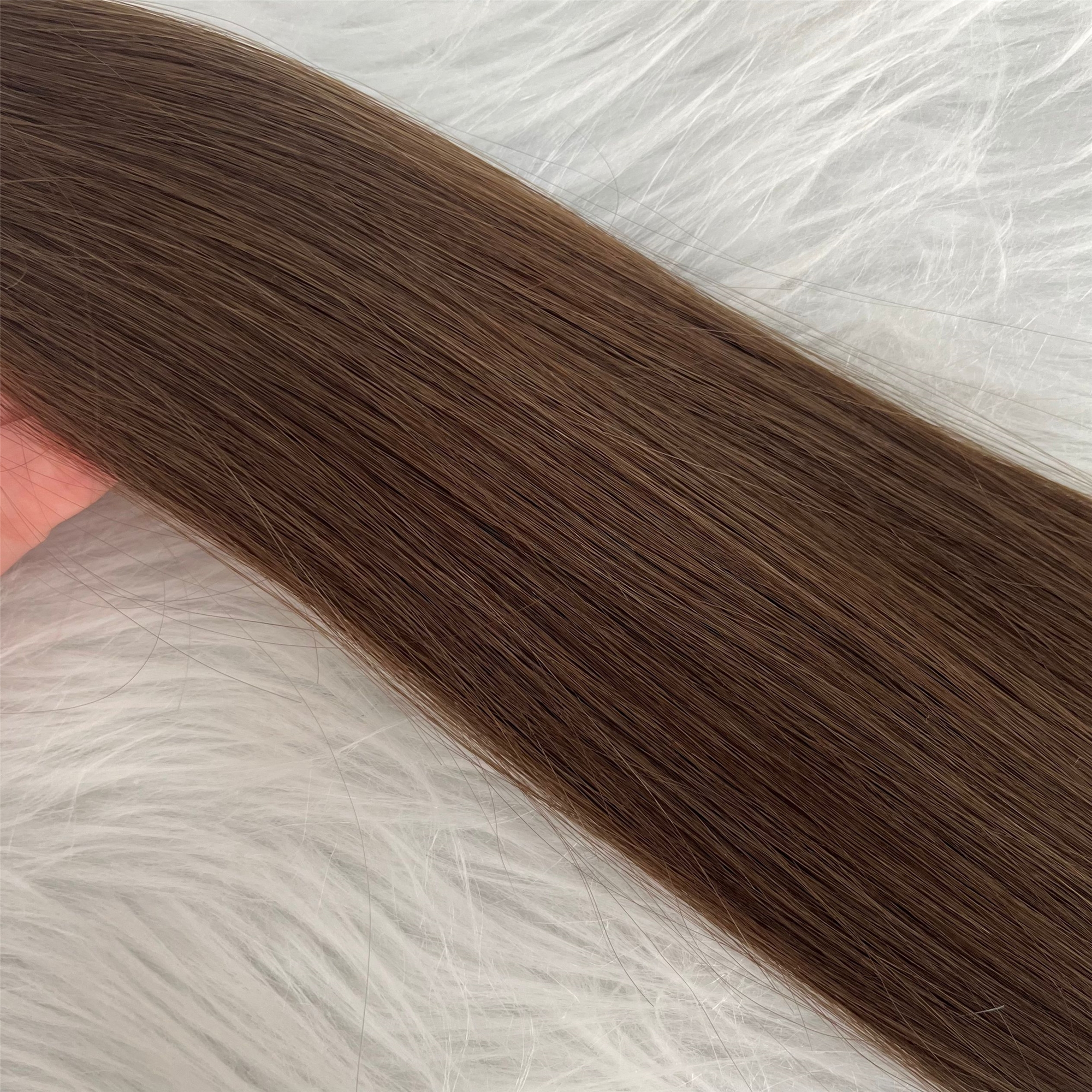 Tape in Human Hair Extension Virgin Cuticle Russian Dark Brown #3 Tape ins Extensions 50g/25pcs