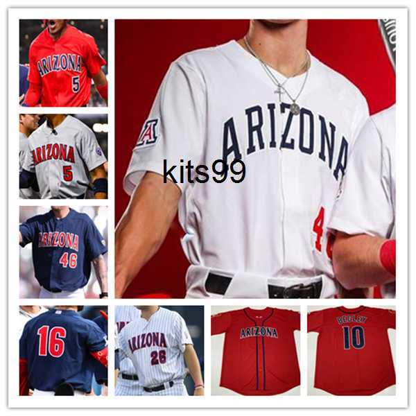 Custom Arizona Wildcats College Baseball Jersey Bradon Zastrow TJ Nichols Aiden May Kiko Romero Nik McClaughry Chase Davis Mac Bingham Tyler Casagrande Caulfield, Men white 1
Custom Arizona Wildcats College Baseball Jersey Bradon Zastrow TJ Nichols Aiden May Kiko Romero Nik McClaughry Chase Davis Mac Bingham Tyler Casagrande Caulfield, Men white 1