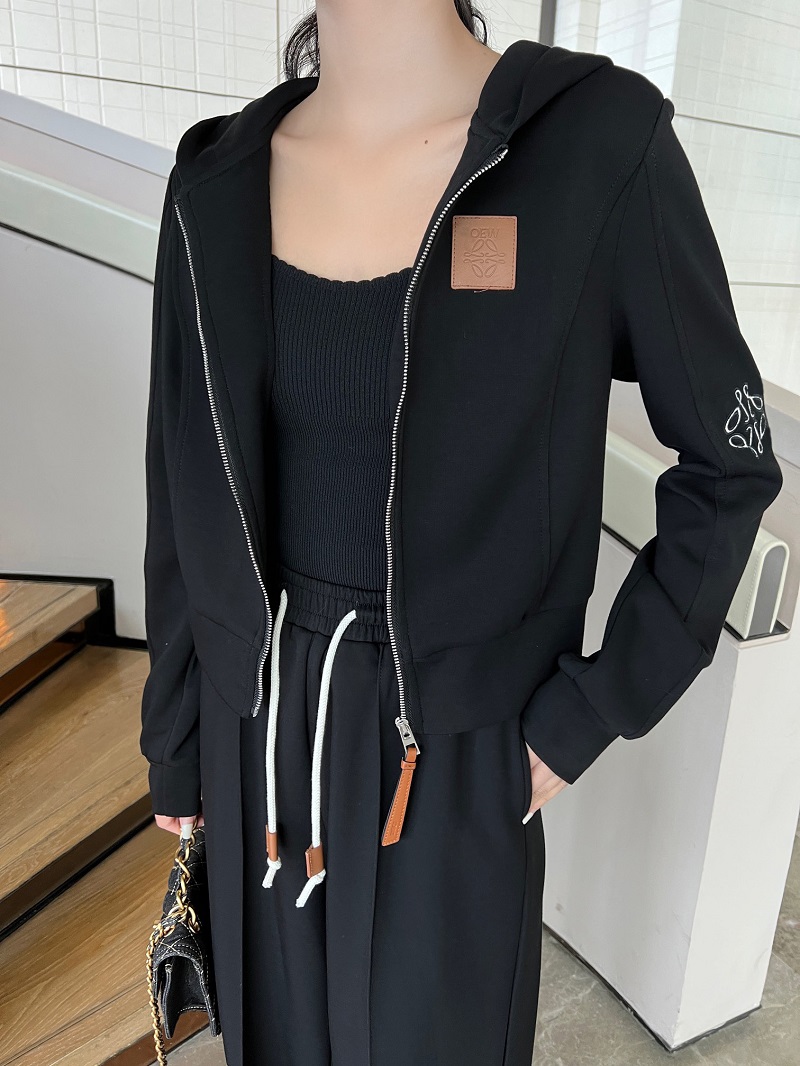 Womens Pantsuit Casual Tracksuits Hooded Coat with Long Pants Cotton Letter Pattern Sports Sets Clothes SML