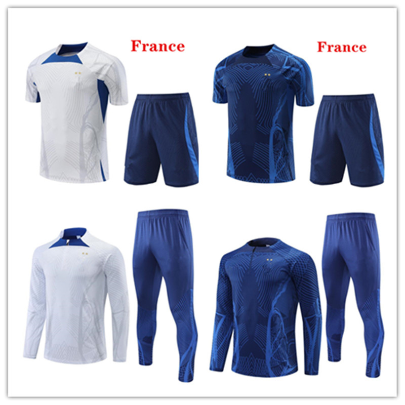 2022 World Cup French tracksuit soccer set 22 33 BENZEMA MBAPPE football shirt mens and kids GRIEZMANN Francia Maillot foot jacket training suit jogging sets
2022 World Cup French tracksuit soccer set 22 33 BENZEMA MBAPPE football shirt mens and kids GRIEZMANN Francia Maillot foot jacket training suit jogging sets