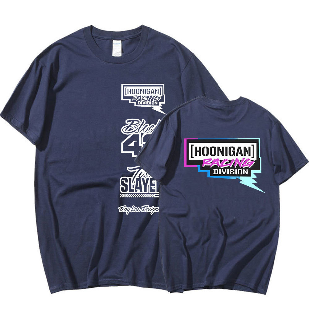 Men's T-Shirts Ken Block 43 T-shirt Men's Graphic Print T-shirts Aesthetic Gothic Casual Cotton Oversized Short Sleeve T Shirts Tops Streetw