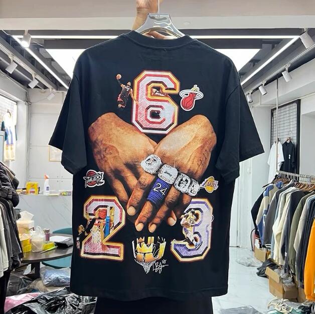Men's T-Shirts High-quality Cotton Short Sleeve Tees Fashion Print Short Sleeve T-shirt