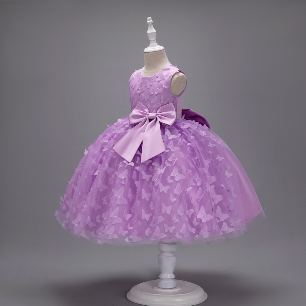 Purple wedding dress Girl's Pageant Dresses New Children's Dress Flare Butterfly Children's Dress Fluffy Mesh Princess Dress Little Girl Model Show Dress, White
Purple wedding dress Girl's Pageant Dresses New Children's Dress Flare Butterfly Children's Dress Fluffy Mesh Princess Dress Little Girl Model Show Dress, White