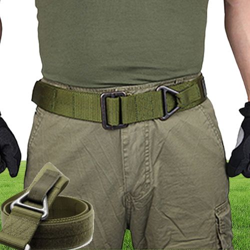 High Density Nylon Multifunction Waist Belt Emergency Bundling Strap With Full Metal Buckle For Camping Climbing Hiking Rescue