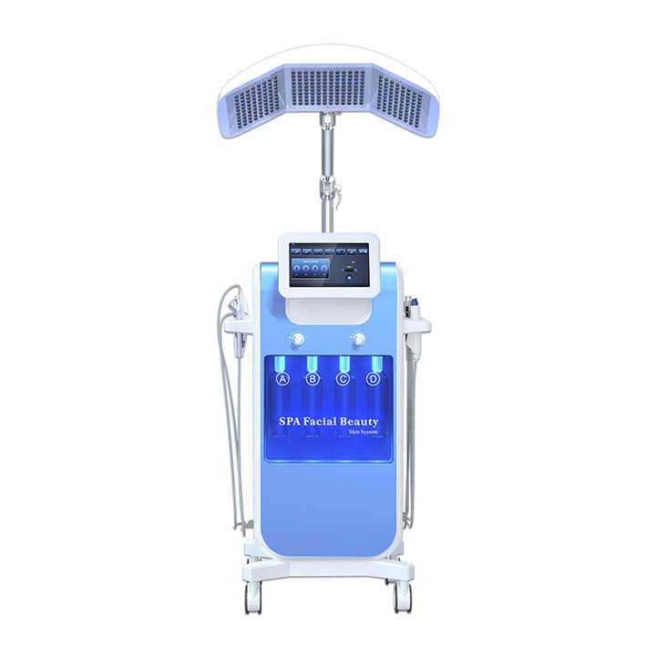 High Performance Face Spa System 8 in 1 Beautydermabrasion Skin Tightening Face Lift Blackhead Acne Removal Aqua Jet Beautyting Pore Cleaning PDT Mach