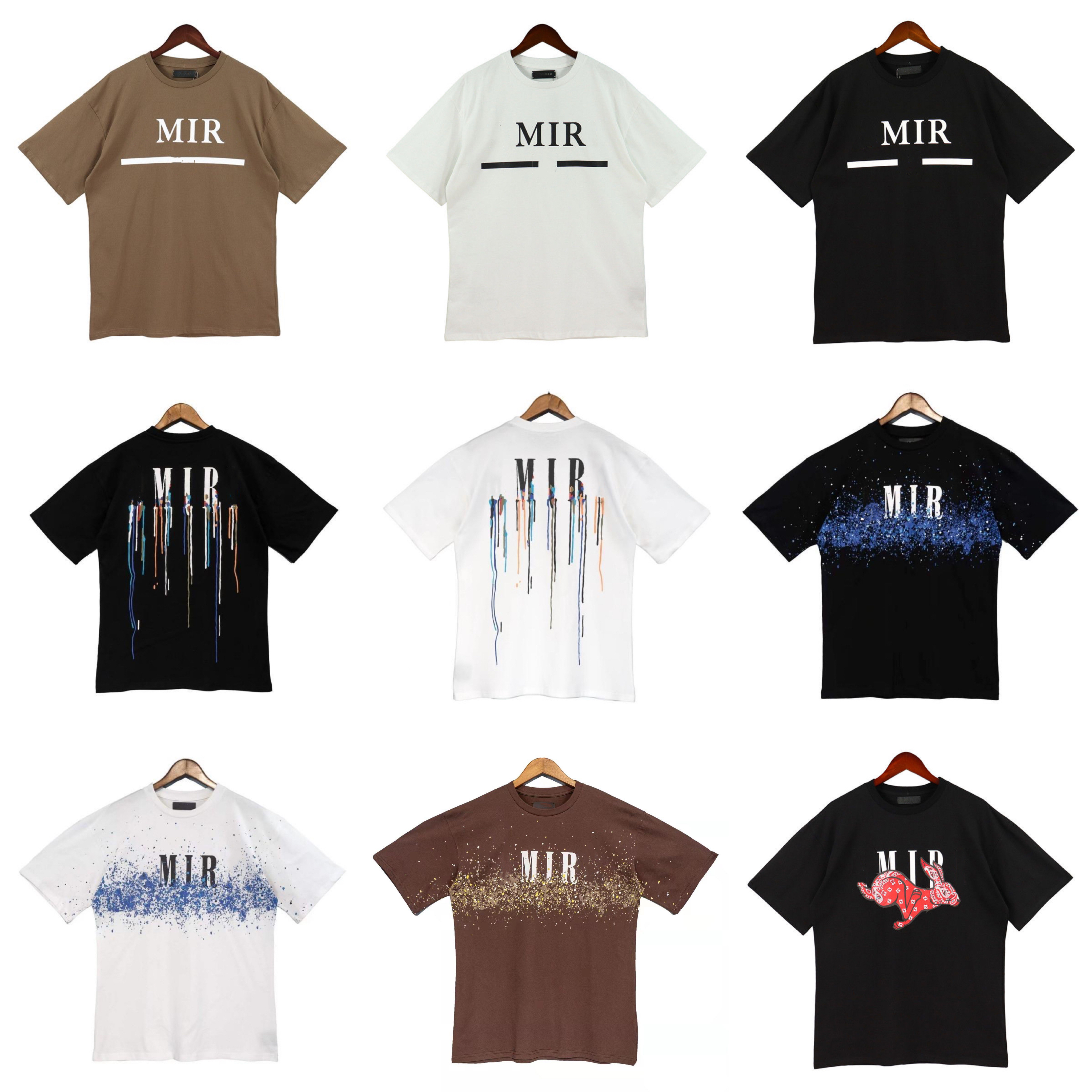 Men T shirt Designer Fashion Brand Shirt Speckled Letter Printing Short Sleeve Casual Loose Men Top Round Neck
Men T shirt Designer Fashion Brand Shirt Speckled Letter Printing Short Sleeve Casual Loose Men Top Round Neck