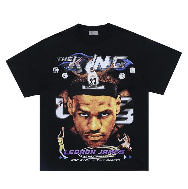Men's T-Shirts High-quality Cotton Short Sleeve Tees Fashion Print Short Sleeve T-shirt