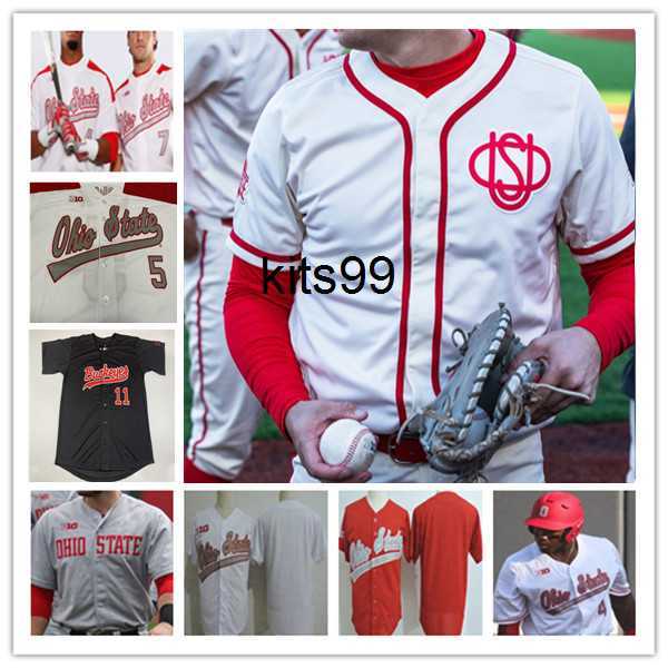 Custom Ohio State Buckeyes OSU College Baseball Jersey Isaiah Coupet Gavin Bruni Justin Eckhardt Jonah Jenkins Matthew Graveline Cole Andrews Kade Kern Erwin, Men white 3
Custom Ohio State Buckeyes OSU College Baseball Jersey Isaiah Coupet Gavin Bruni Justin Eckhardt Jonah Jenkins Matthew Graveline Cole Andrews Kade Kern Erwin, Men white 3