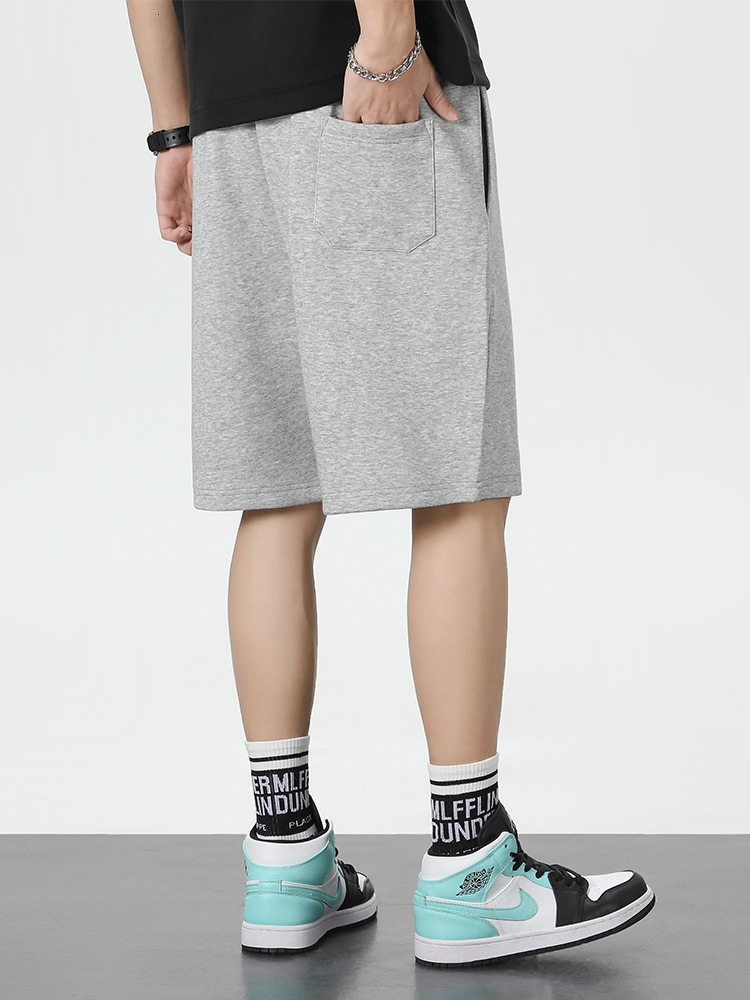 Men's Shorts Summer Men's Sweatshirt Baggy Breeches Fashion Hip Hop Street Apparel Ultrafine Men's Cotton Casual Shorts 8XL 230408