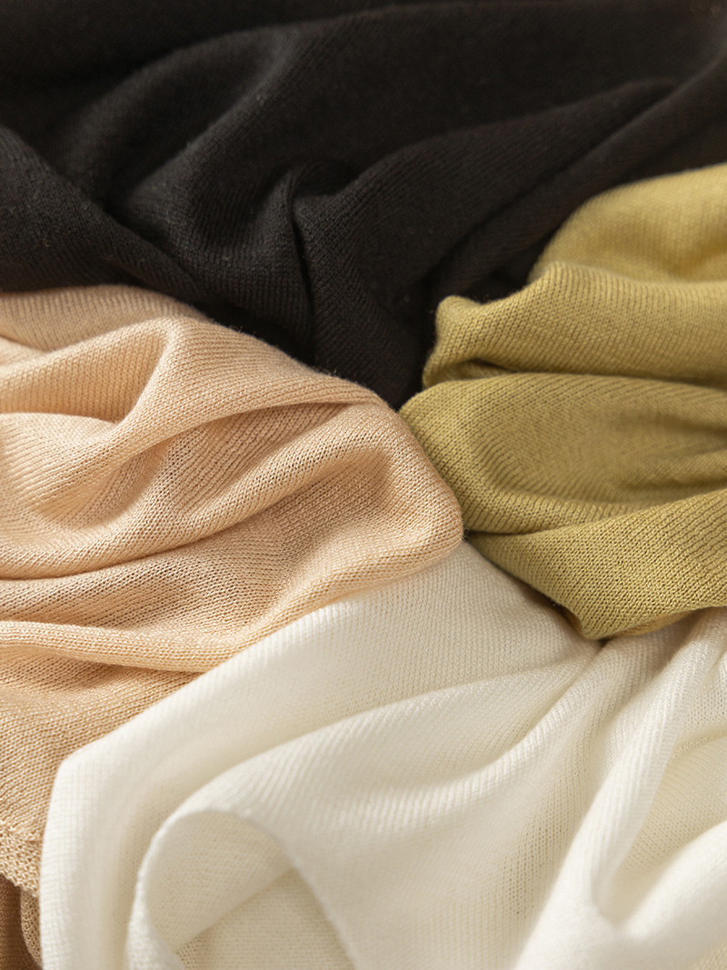 Camisoles Tanks SuyaDream Women Silky Camisole 7.6%Silk 92.4%Lyocell V Neck Chic Camis Spring Summer T shirts Black White 230413