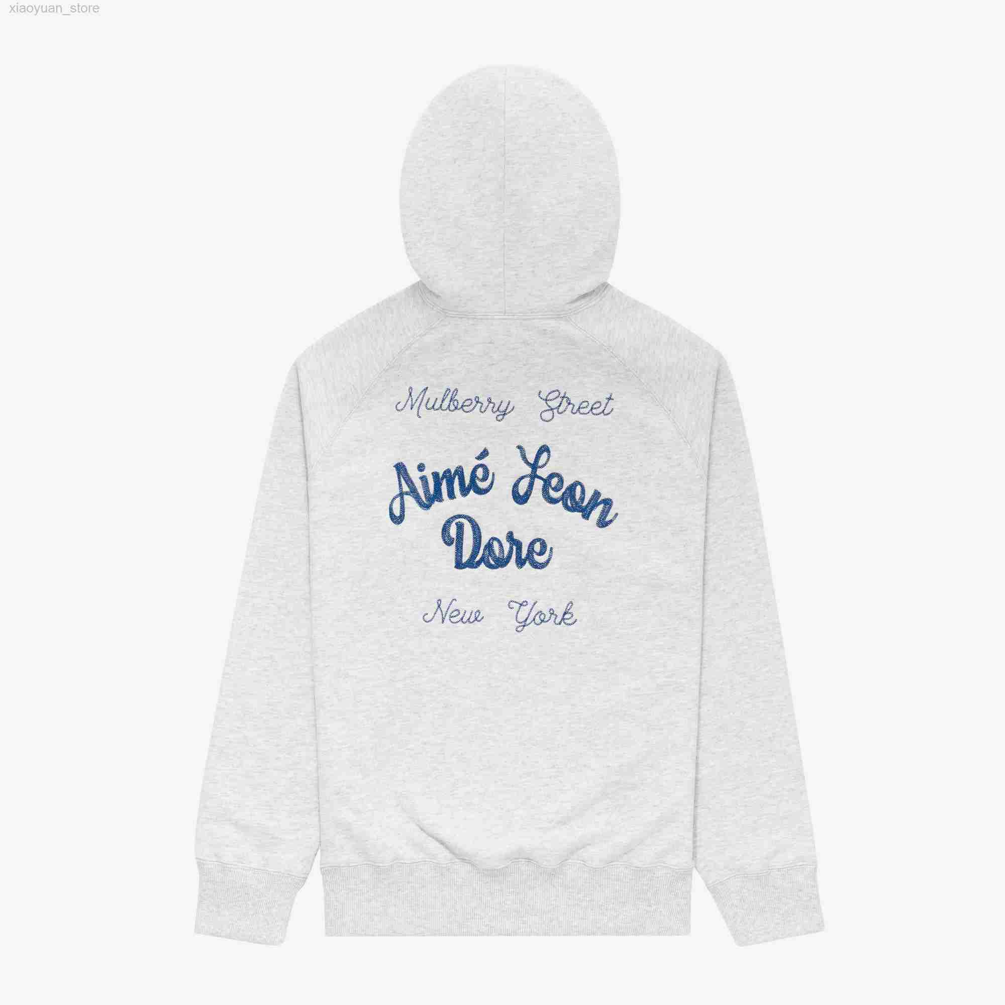 Men's Hoodies Sweatshirts Aime ALD Classic American Style Embroidery Hoodie Archives M230408, Charcoal
Men's Hoodies Sweatshirts Aime ALD Classic American Style Embroidery Hoodie Archives M230408, Charcoal
