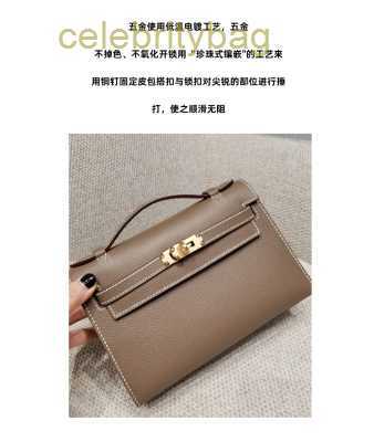Designer Kellies Handbags Hemres Generation 2023 New Bag Pig Nose Chain Leather Palm Pattern Women's One Shoulder Handheld Mini has logo 1E1U, Elephant grey - palm pattern gold buckle
Designer Kellies Handbags Hemres Generation 2023 New Bag Pig Nose Chain Leather Palm Pattern Women's One Shoulder Handheld Mini has logo 1E1U, Elephant grey - palm pattern gold buckle