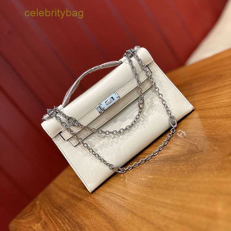 Designer Kellies Handbags Hemres Swift Leather Generation Advanced Baotou Layer Cowhide Pig Nose Chain Bag Crossbody Small Handbag Girl has logo BAD9, Milk shake silver buckle (with chain
Designer Kellies Handbags Hemres Swift Leather Generation Advanced Baotou Layer Cowhide Pig Nose Chain Bag Crossbody Small Handbag Girl has logo BAD9, Milk shake silver buckle (with chain