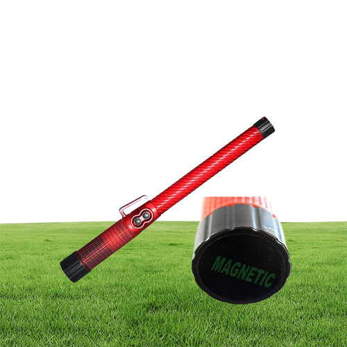 Rechargeable Traffic Light Outdoor Waterproof Safety LED Wand Signal Warning Flashing Wand Ref Baton
