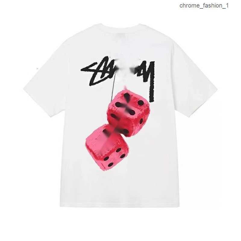 23S Designer Luxury Fashion Brand Stussys Classic Mens and Womens t Shirt Dice Pattern Printed Alphabet Summer High Street Trend Tee AE0W, Champagne
23S Designer Luxury Fashion Brand Stussys Classic Mens and Womens t Shirt Dice Pattern Printed Alphabet Summer High Street Trend Tee AE0W, Champagne