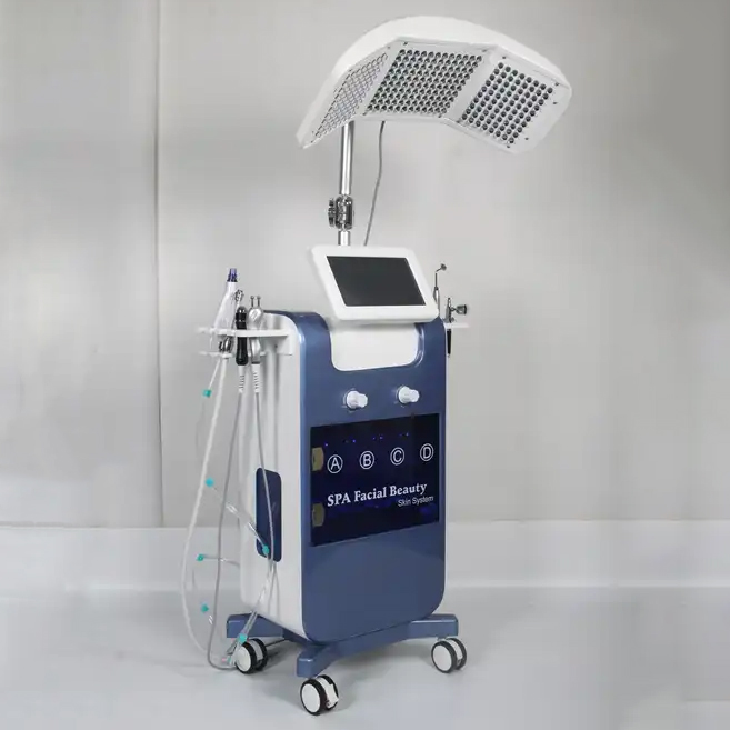 High Performance Face Spa System 8 in 1 Beautydermabrasion Skin Tightening Face Lift Blackhead Acne Removal Aqua Jet Beautyting Pore Cleaning PDT Mach