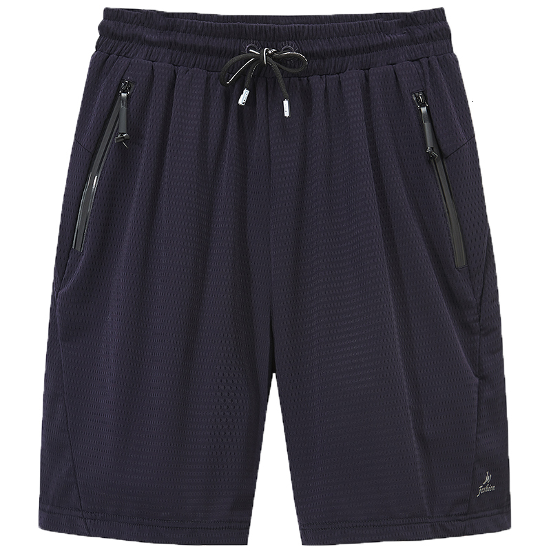 Men's Shorts Men's Short Mesh Elastic Summer Breeze 8XL 6XL Large Size Clothing Nylon Black Grey Spandex Sweater Plus Size Shorts 230408