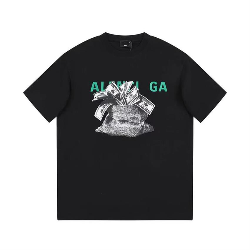 Women's t shirt printed with letter patterns by female designers Fashion casual loose fitting couple hip-hop summer wear, White
Women's t shirt printed with letter patterns by female designers Fashion casual loose fitting couple hip-hop summer wear, White