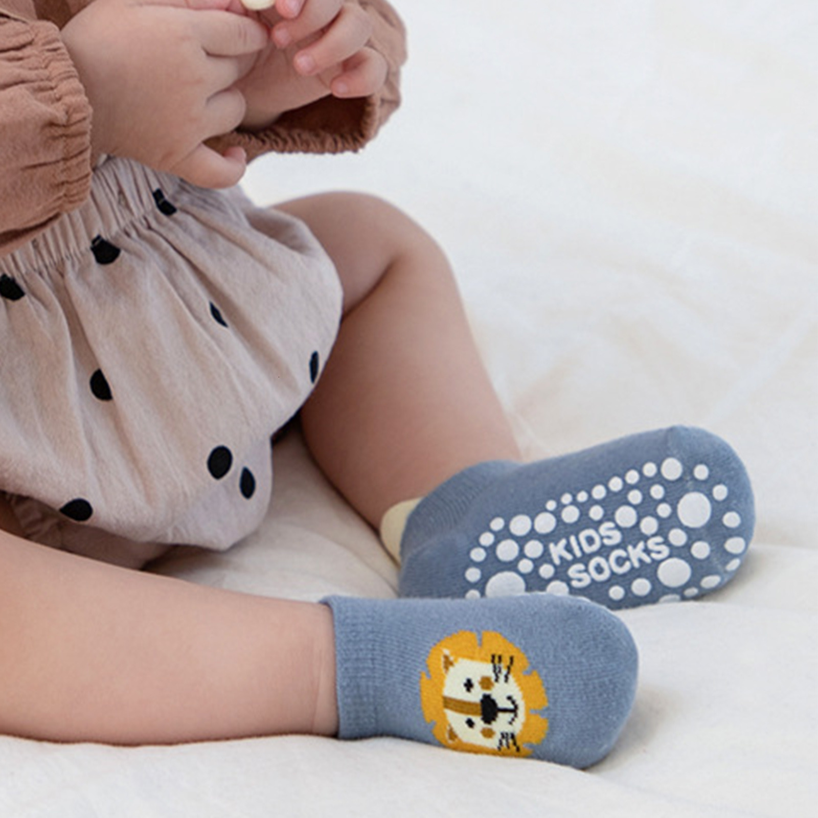 Kids Socks 6 pairs of neutral socks baby socks cartoon socks Turn Cuff socks girls' Slipper socks baby walking socks low cut baby socks 230408