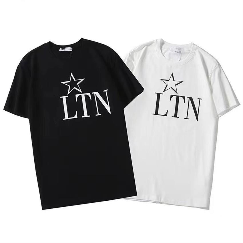 Women's T-shirt printed with letter pattern, female designer fashion casual couple hip-hop summer clothing, White
Women's T-shirt printed with letter pattern, female designer fashion casual couple hip-hop summer clothing, White