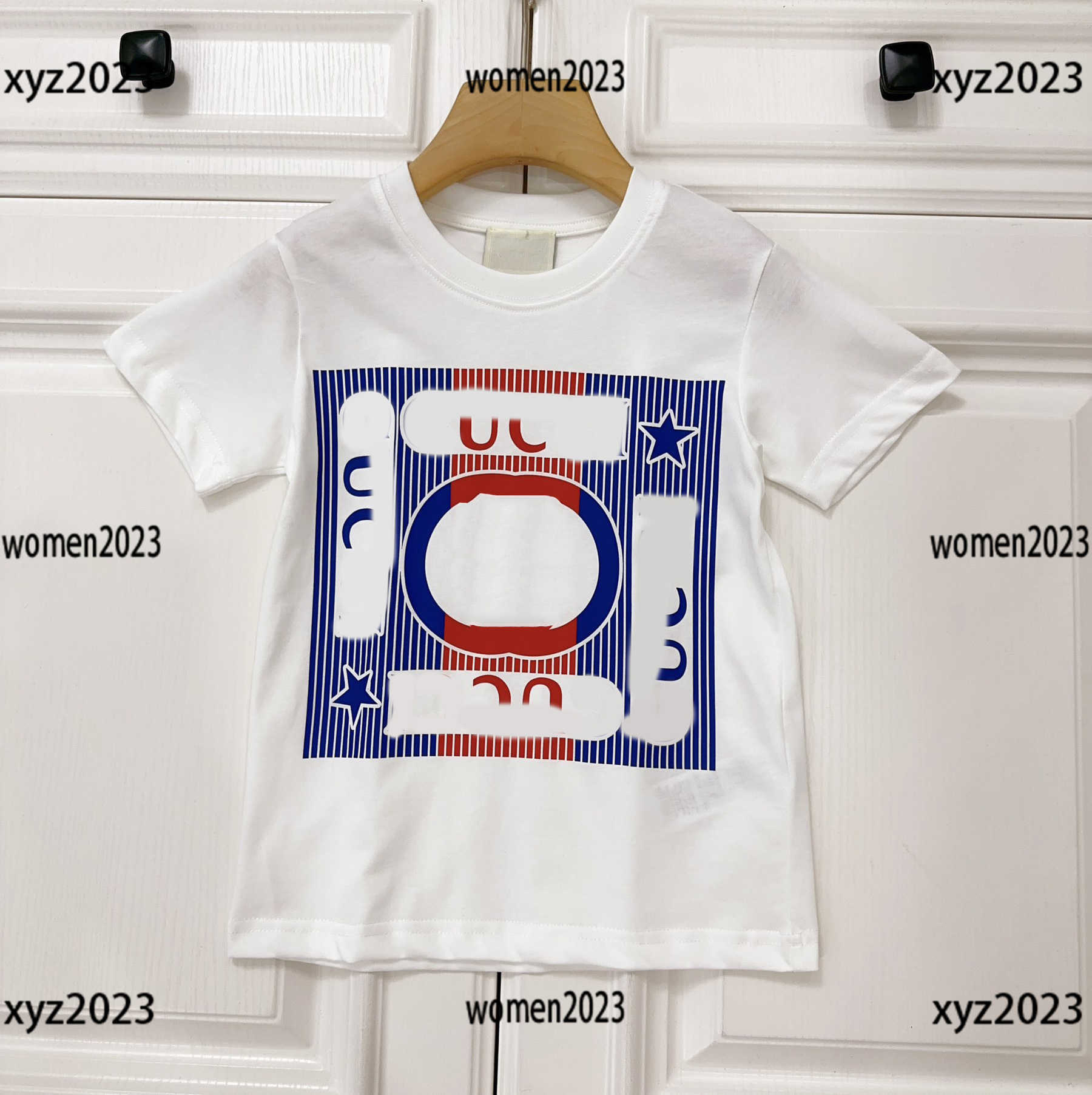 kids designer t shirt Round neck short sleeve Free shipping Baby Striped printing tees Size 100-150 CM New arrival April06, #1
kids designer t shirt Round neck short sleeve Free shipping Baby Striped printing tees Size 100-150 CM New arrival April06, #1