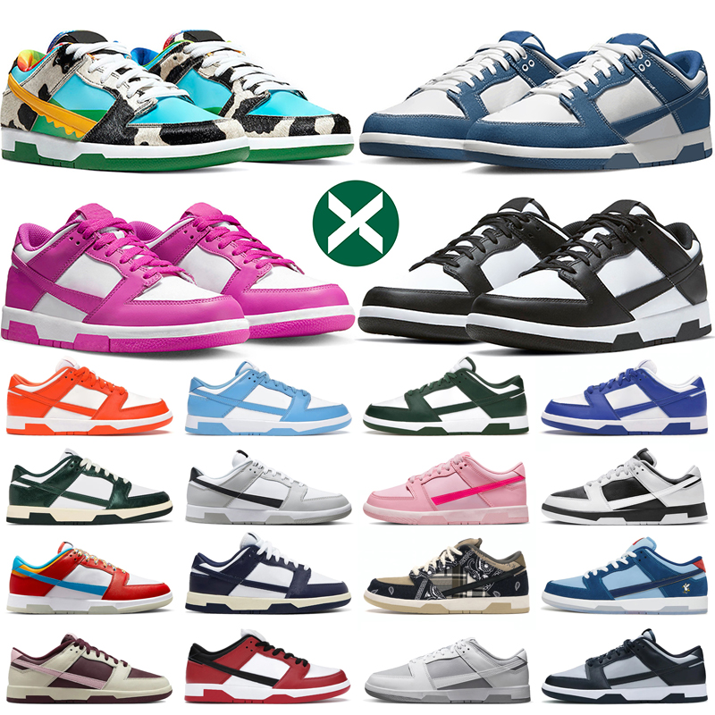 Low Shoes Men Women Flat Sneakers White Black Panda Grey Fog Industrial Blue Active Fuchsia Triple Pink Unc Pine Green Gai
Low Shoes Men Women Flat Sneakers White Black Panda Grey Fog Industrial Blue Active Fuchsia Triple Pink Unc Pine Green Gai