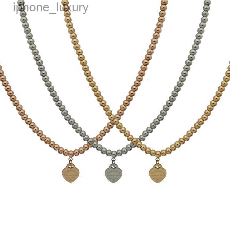 Womens Pendant Necklaces Peach Heart Ball Chain Necklace Designer Jewelry Gold/Silver/Rose Bead Necklace Complete Brand as Wedding Christmas Gift
Womens Pendant Necklaces Peach Heart Ball Chain Necklace Designer Jewelry Gold/Silver/Rose Bead Necklace Complete Brand as Wedding Christmas Gift