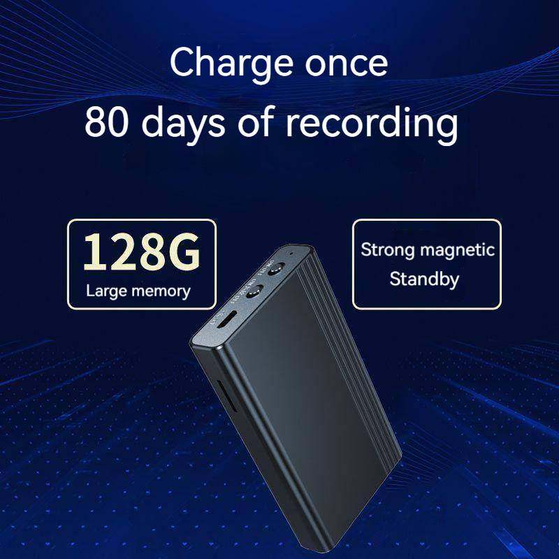 STTWUNAKE Voice Activated Recorder 500hours Digital Recording Device Professional Sound Dictaphone Audio Micro Record Portable Small