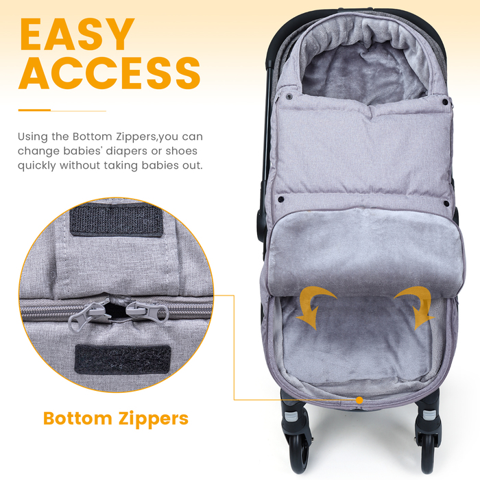 s Orzbow Winter Baby Neonatal Envelope Baby Cart Children's Feet Muff Children's Feet Cover Travel 230407