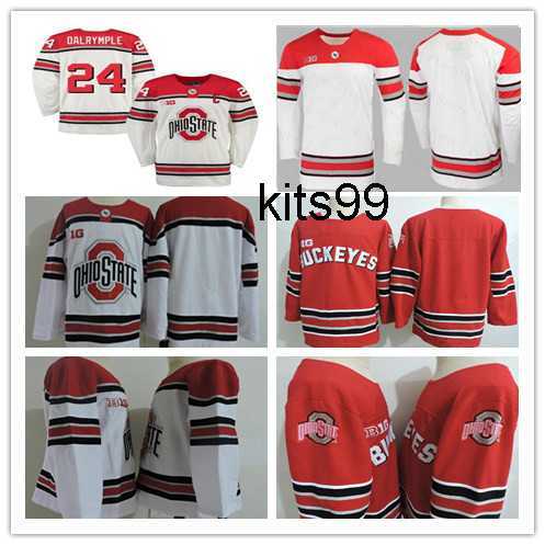 Custom Men's Ohio State Buckeyes Hockey Jerseys Big Ten Stitched Red White Any Number Name 3 SASHA LAROCQUE 26 MASON JOBST 7 WYATT EGE, White 1
Custom Men's Ohio State Buckeyes Hockey Jerseys Big Ten Stitched Red White Any Number Name 3 SASHA LAROCQUE 26 MASON JOBST 7 WYATT EGE, White 1