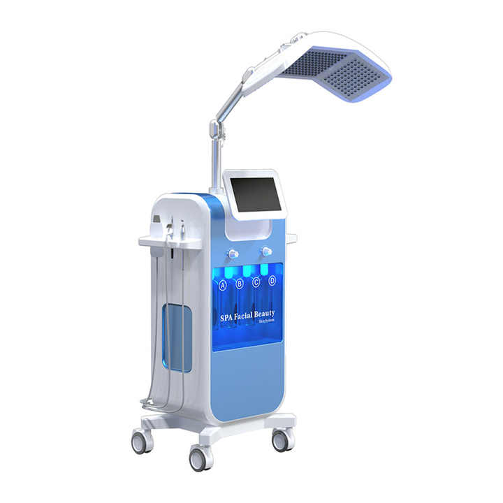High Performance Face Spa System 8 in 1 Beautydermabrasion Skin Tightening Face Lift Blackhead Acne Removal Aqua Jet Beautyting Pore Cleaning PDT Mach